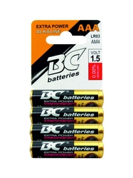 Alkalická mikrotužková batéria AAA BCLR03/4P (4ks)
