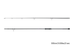 Prut Delphin CORSA BLACK Carp  SiC 330cm /3,0lb / 2 diel
