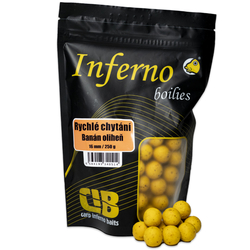 Boilies Carp Inferno rýchle chytanie 16mm 250g