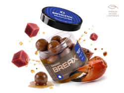 Boilies v dipe Delphin BreaX/MonstaFISH 20mm / 200ml
