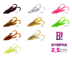 Umelá nástraha Delphin BOMB Nympha 2,5cm 1ks