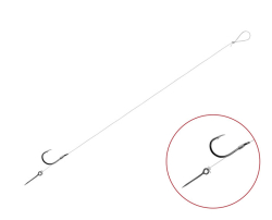 Feedrový nadväzec Delphin FLR Sting 6ks / 0.30mm / 12cm