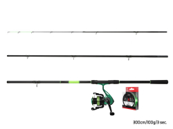 Feedrový set Delphin GreenFEED 300cm/100g