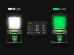 Kempingová lampa Delphin AURA+ UC 5400mAh