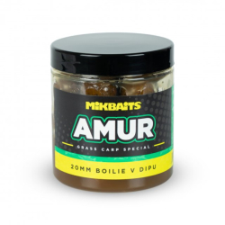 Mikbaits Boilies v Dipe AMUR 20mm / 250ml