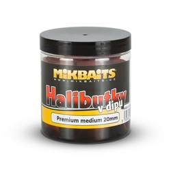 Mikbaits Pelety Slivka Halibut v dipe 250ml 