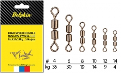 Obratlík double rolling swivel A-04 (10ks)