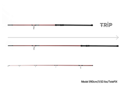 Prut Delphin ETNA E3 TRIP 390cm /3,5lbs/ TeleFIX 