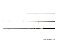 Prut Delphin LEEDER Feeder + 2 špičky 390cm / 130g
