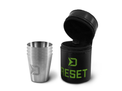 Set Nerezových Pohárikov Delphin RESET 4v1