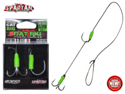 Sumcová montáž Esox Spartan Cat Rig 3+1 size L