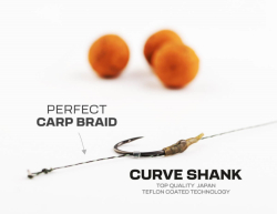 ZFISH Nadväzec Curve Shank Carp Rig
