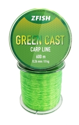 ZFISH VLASEC GREEN CAST CARP LINE 600m