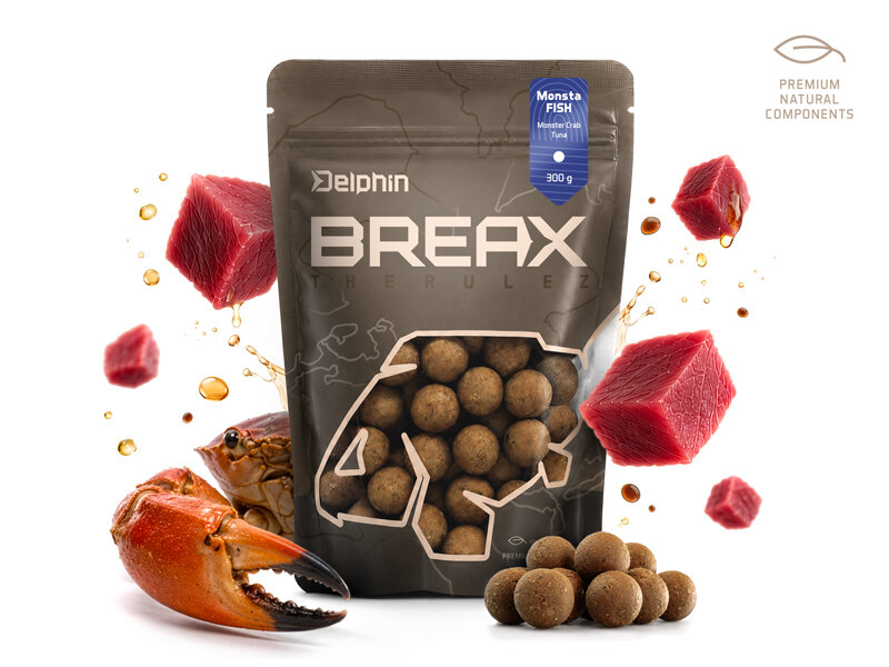 Boilies Delphin BreaX / MonstaFISH / 300g 