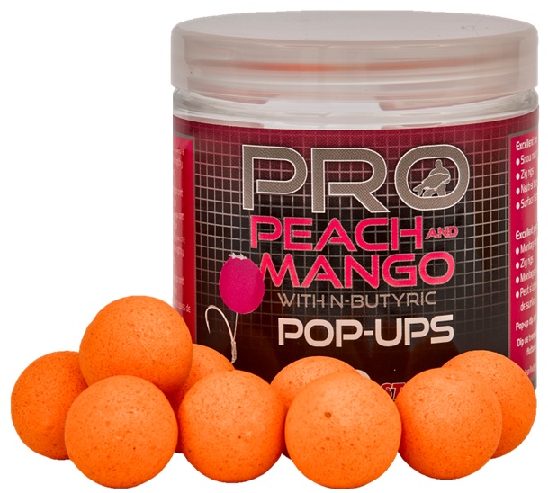 Pop Up Boiles Starbaits Probiotic Peach&Mango 60g